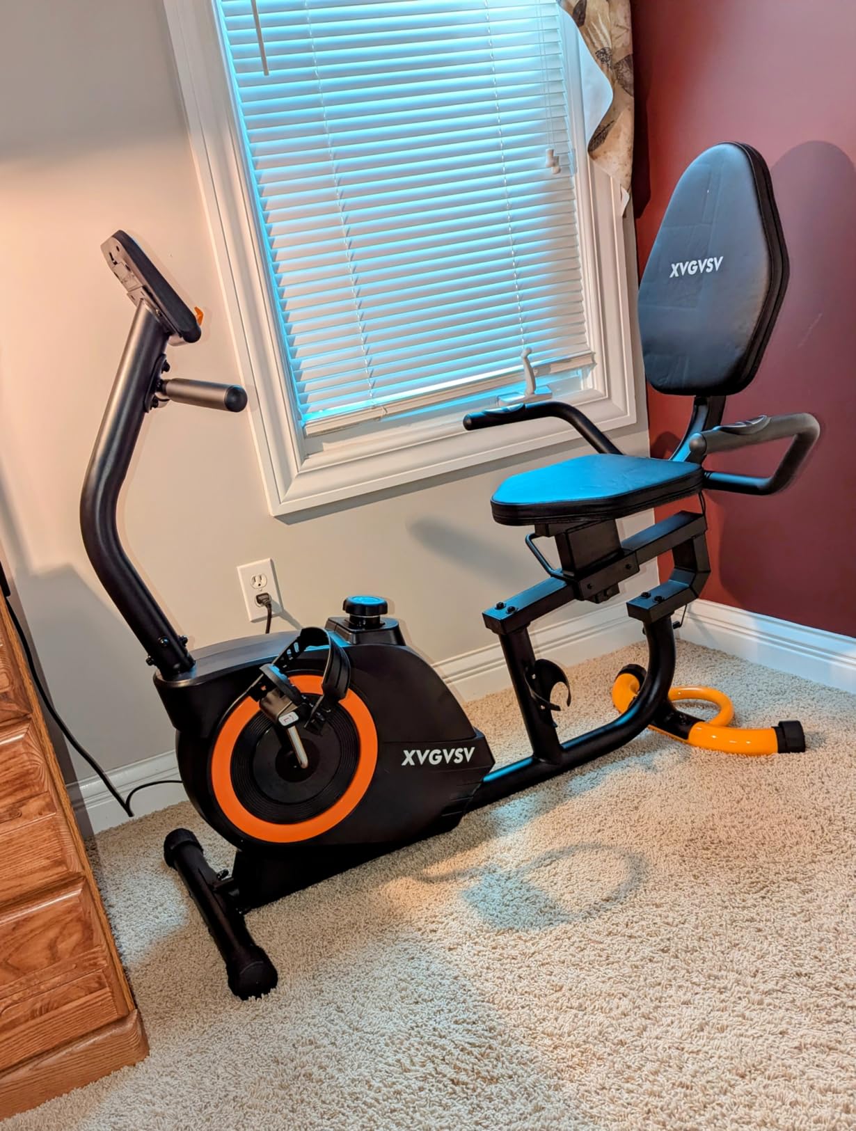 Recumbent Exercise Bike for Home, Recumbent Stationary Bikes for Seniors customer photo 2