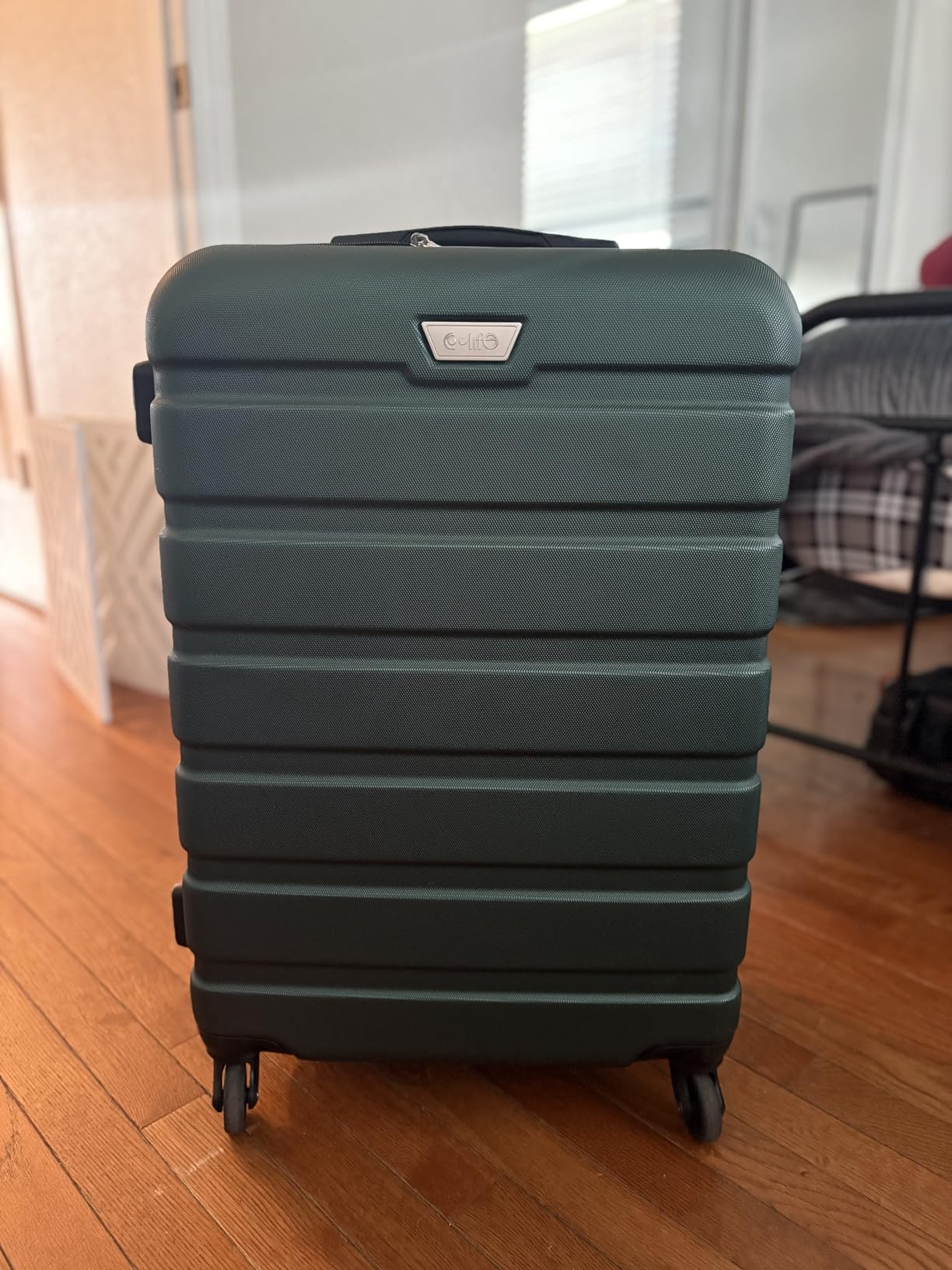 Coolife Luggage Set, 3 Piece Lightweight Durable Hardshell, Onyx customer photo 1