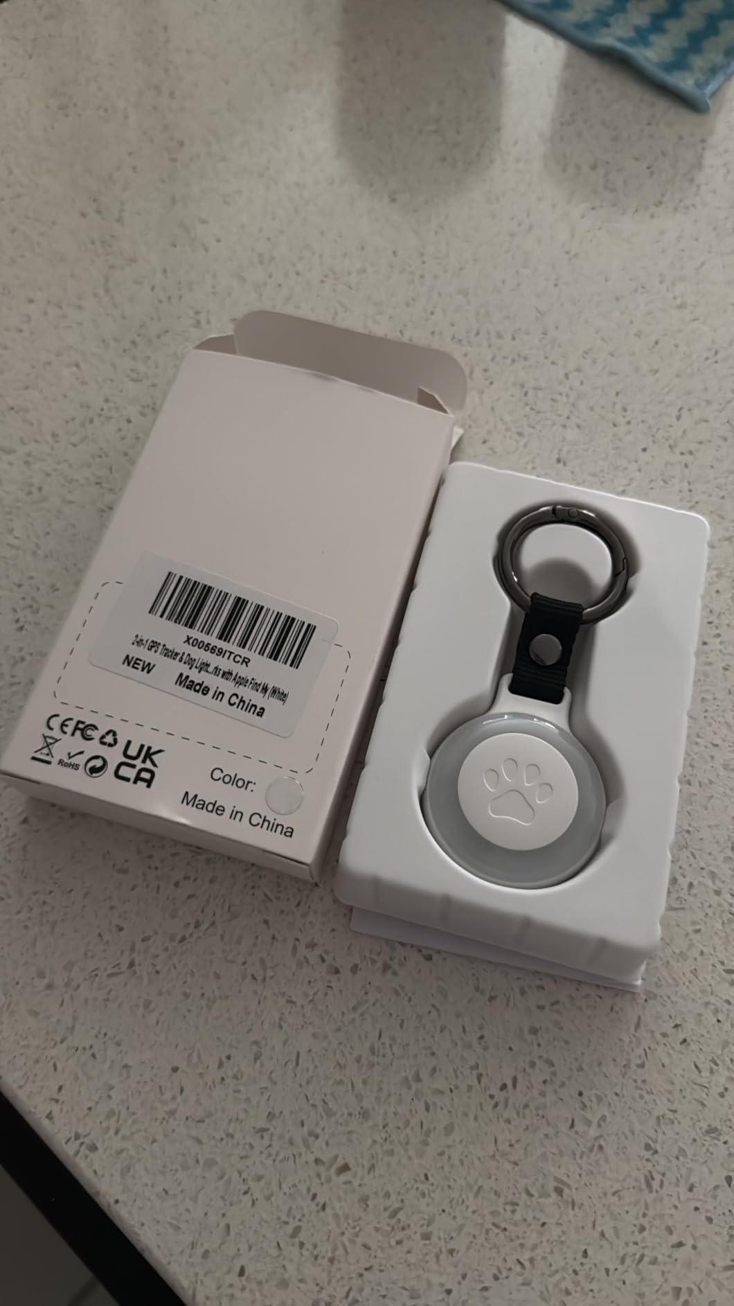Pet Tracker for Dogs Cats, Location & LED Night Light Tag, No Monthly Fee customer photo 1