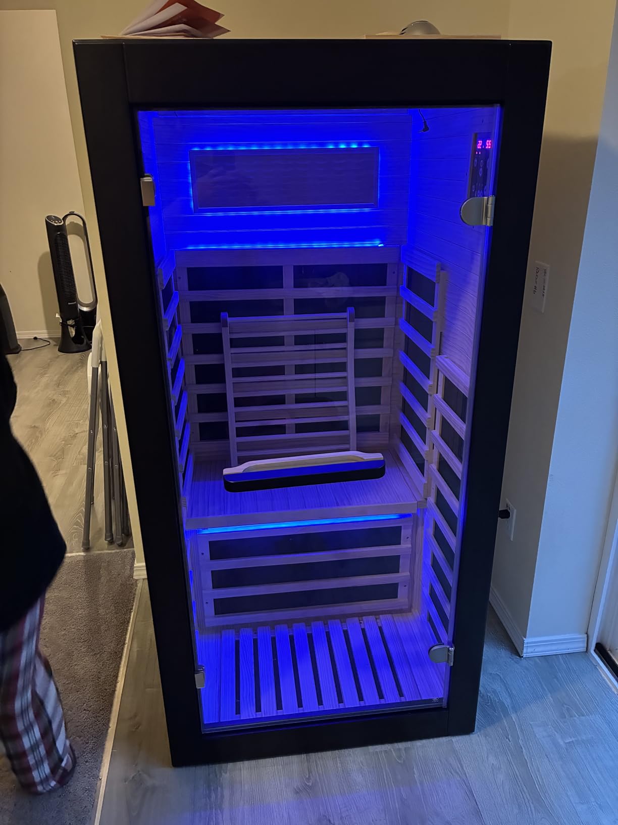 OUTEXER 2-3 Person Steam Sauna Traditional Saunas 240V 3KW Home Spa Room customer photo 2