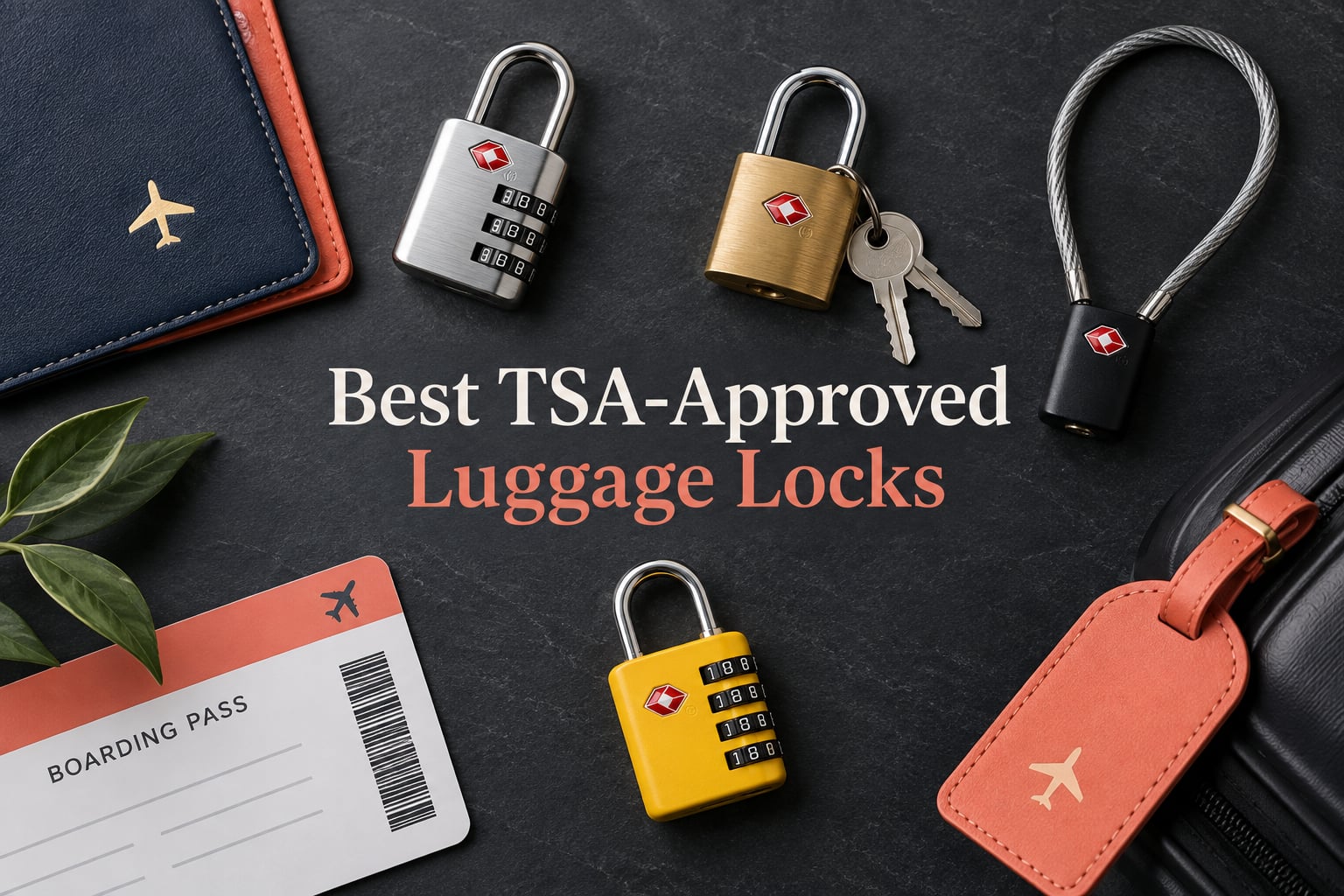 Best TSA-Approved Luggage Locks