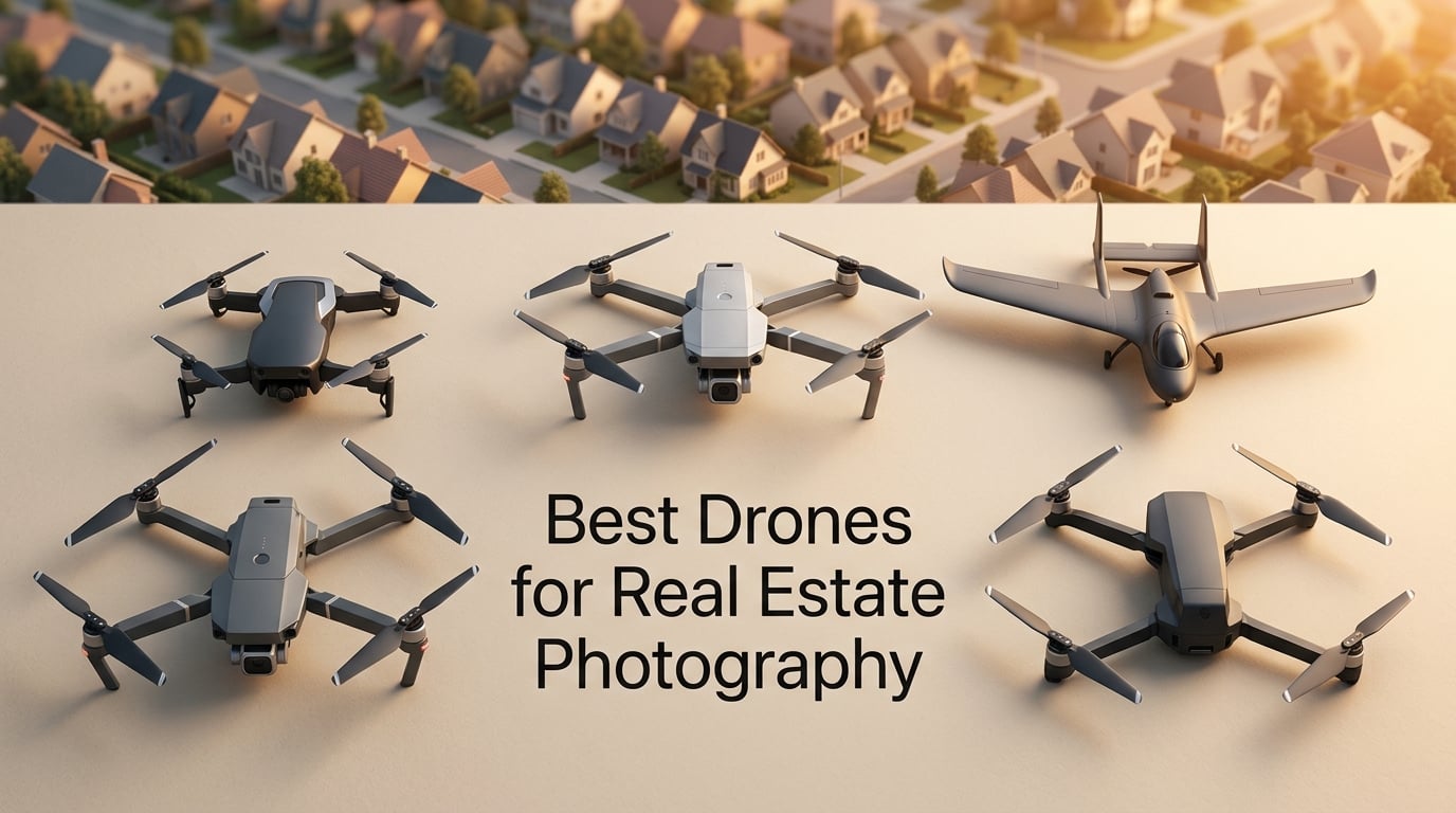 Best Drones for Real Estate Photography