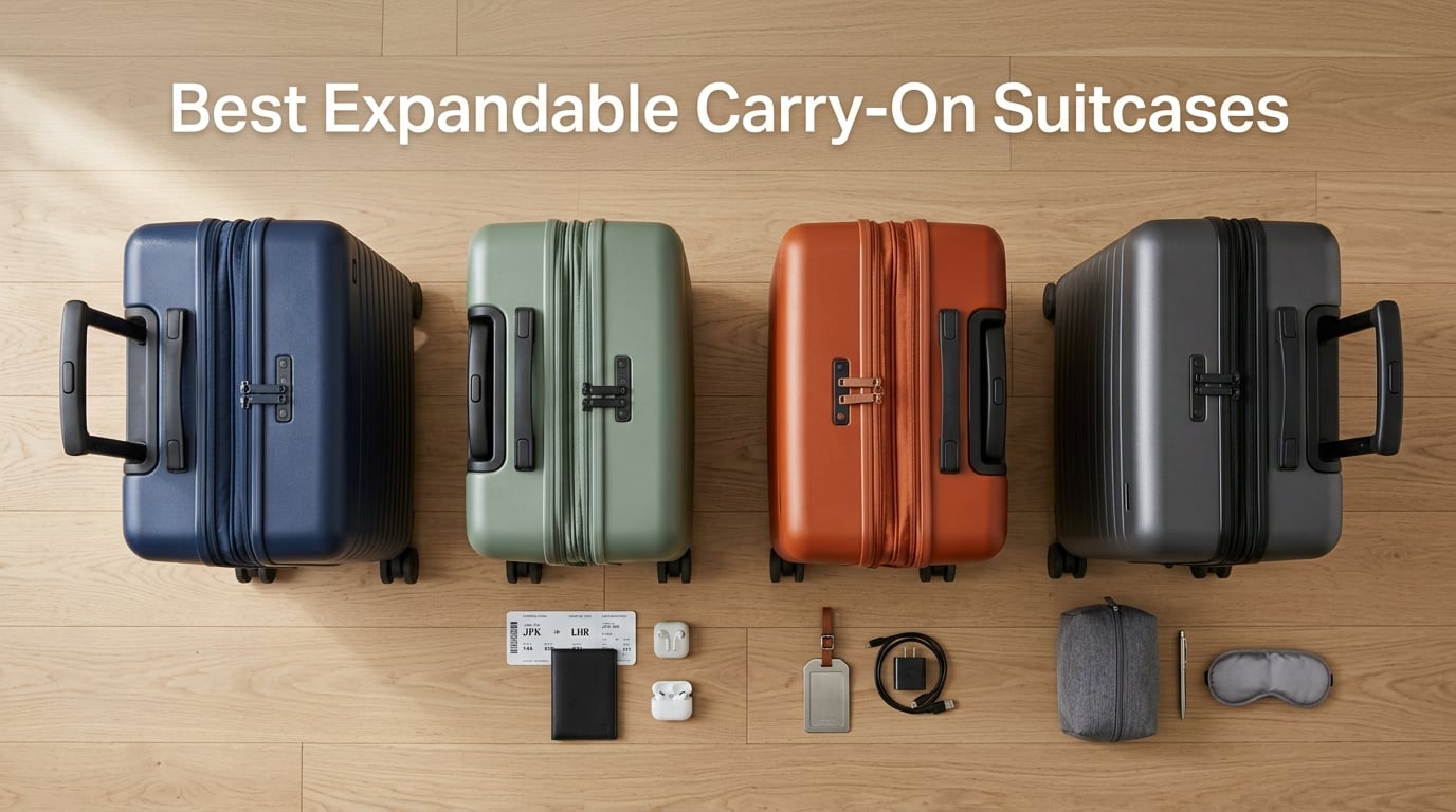 Best Expandable Carry-On Suitcases