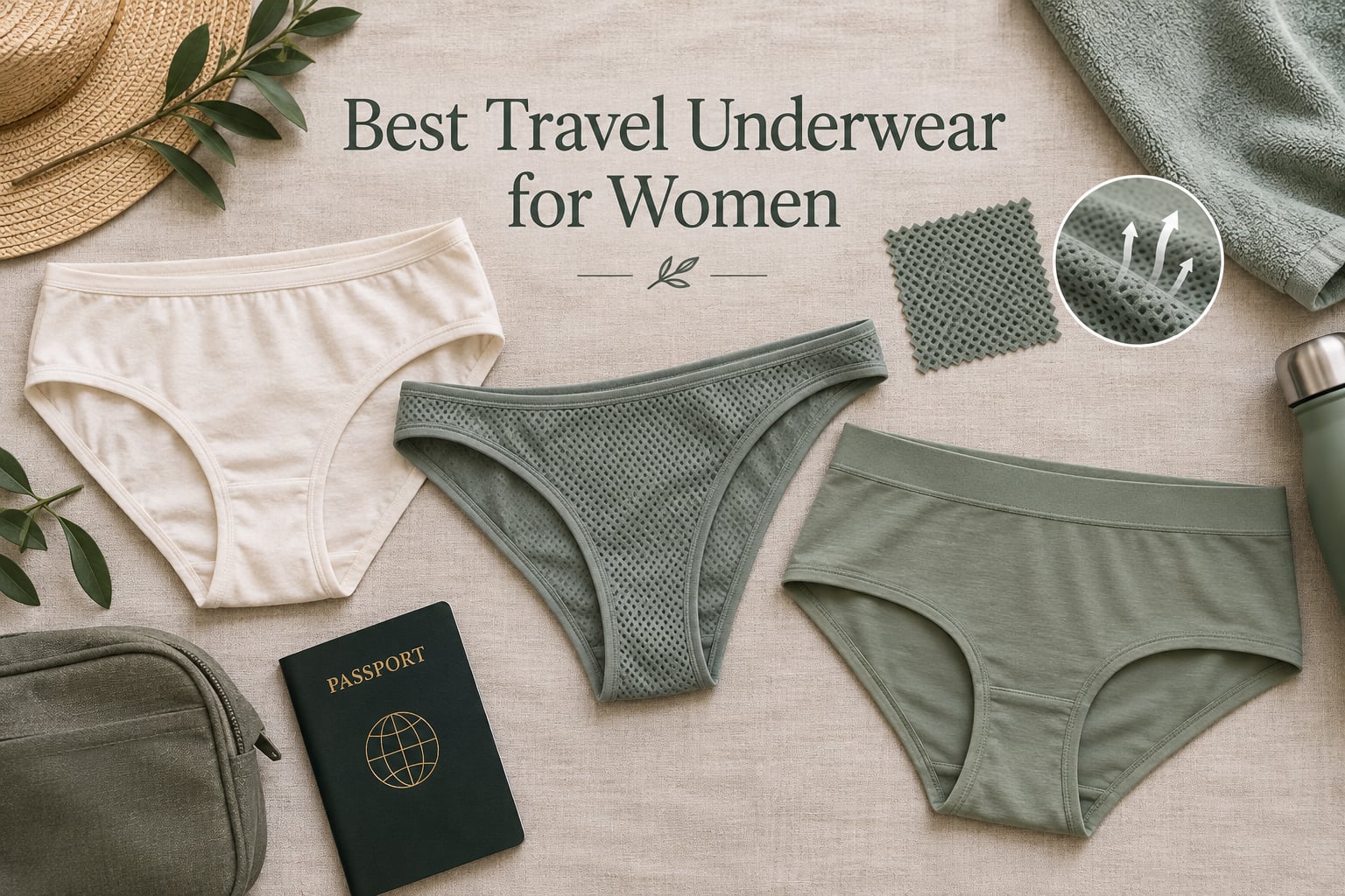 Best Travel Underwear for Women
