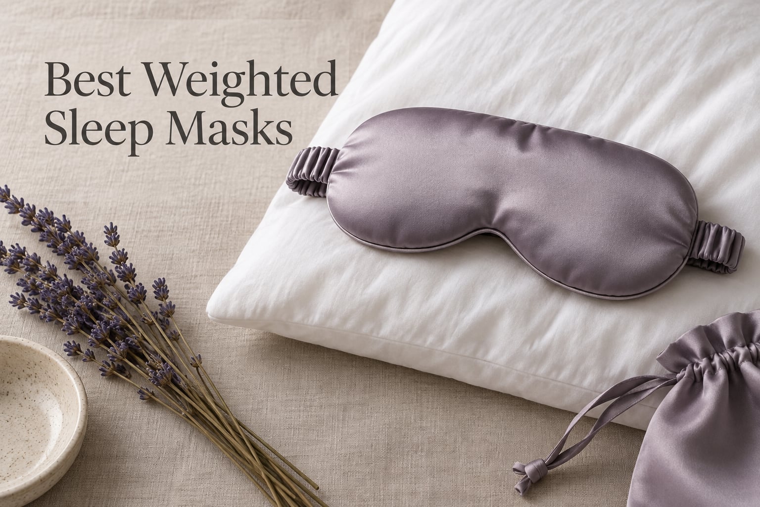 Best Weighted Sleep Masks
