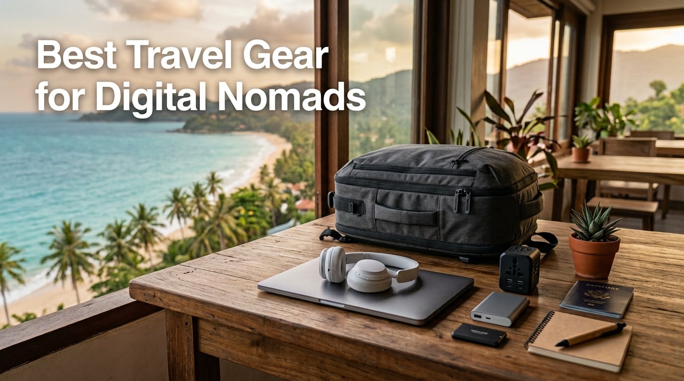Best Travel Gear for Digital Nomads