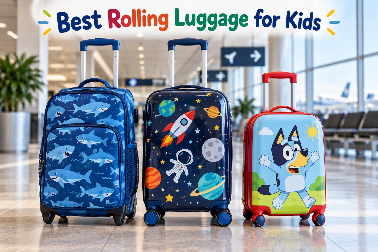 Best Rolling Luggage for Kids
