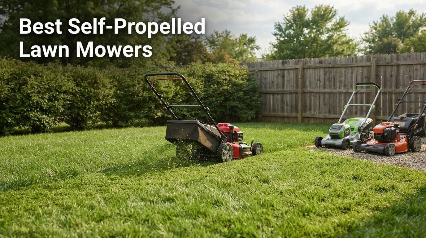 Best Self-Propelled Lawn Mowers