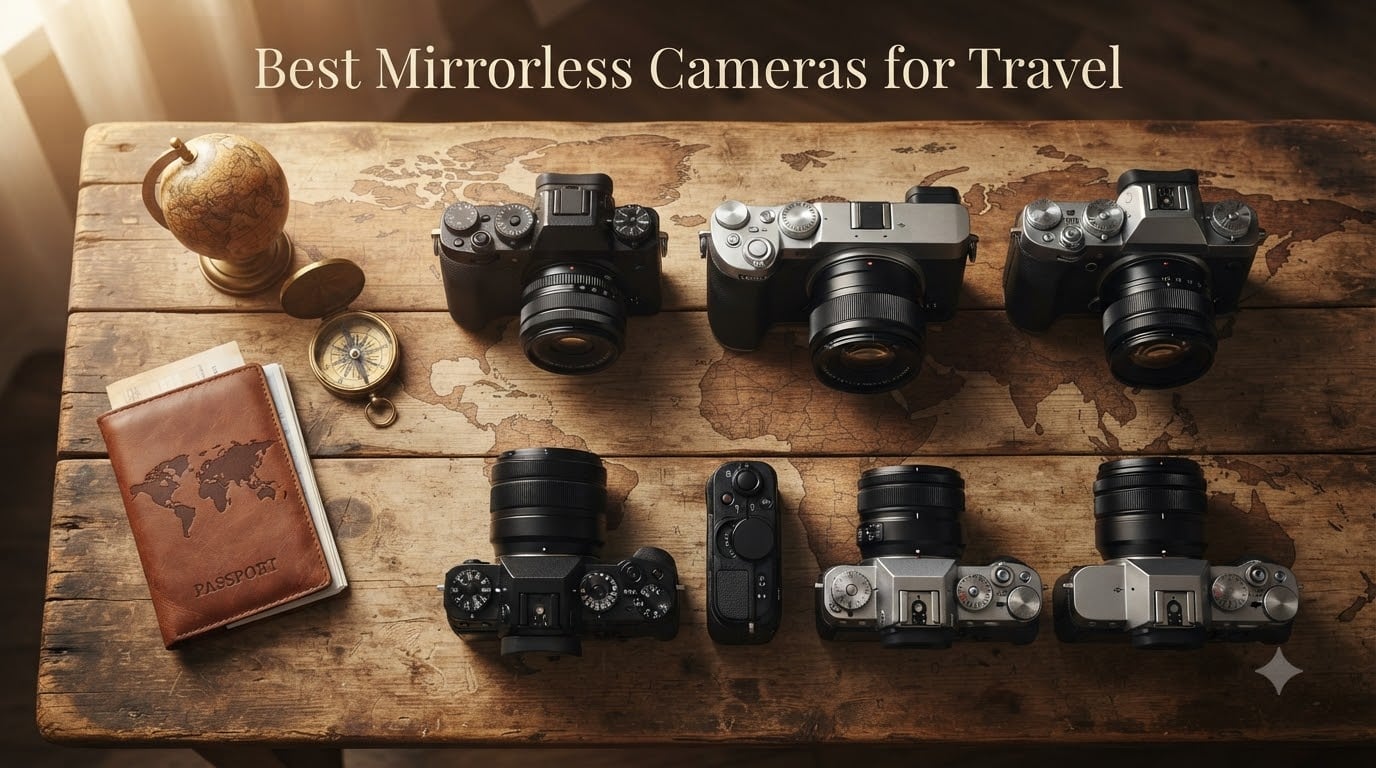 Best Mirrorless Cameras for Travel