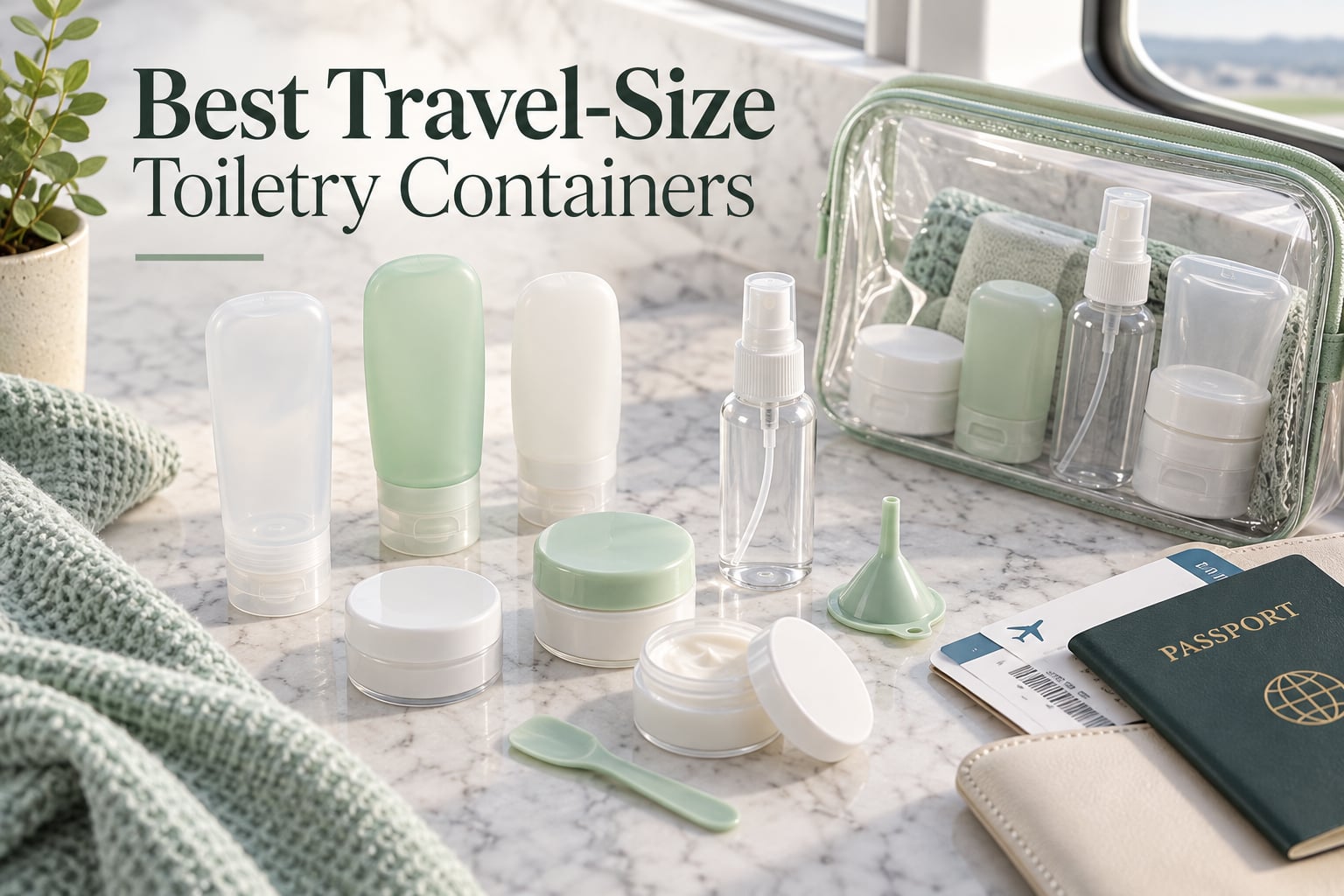 Best Travel-Size Toiletry Containers