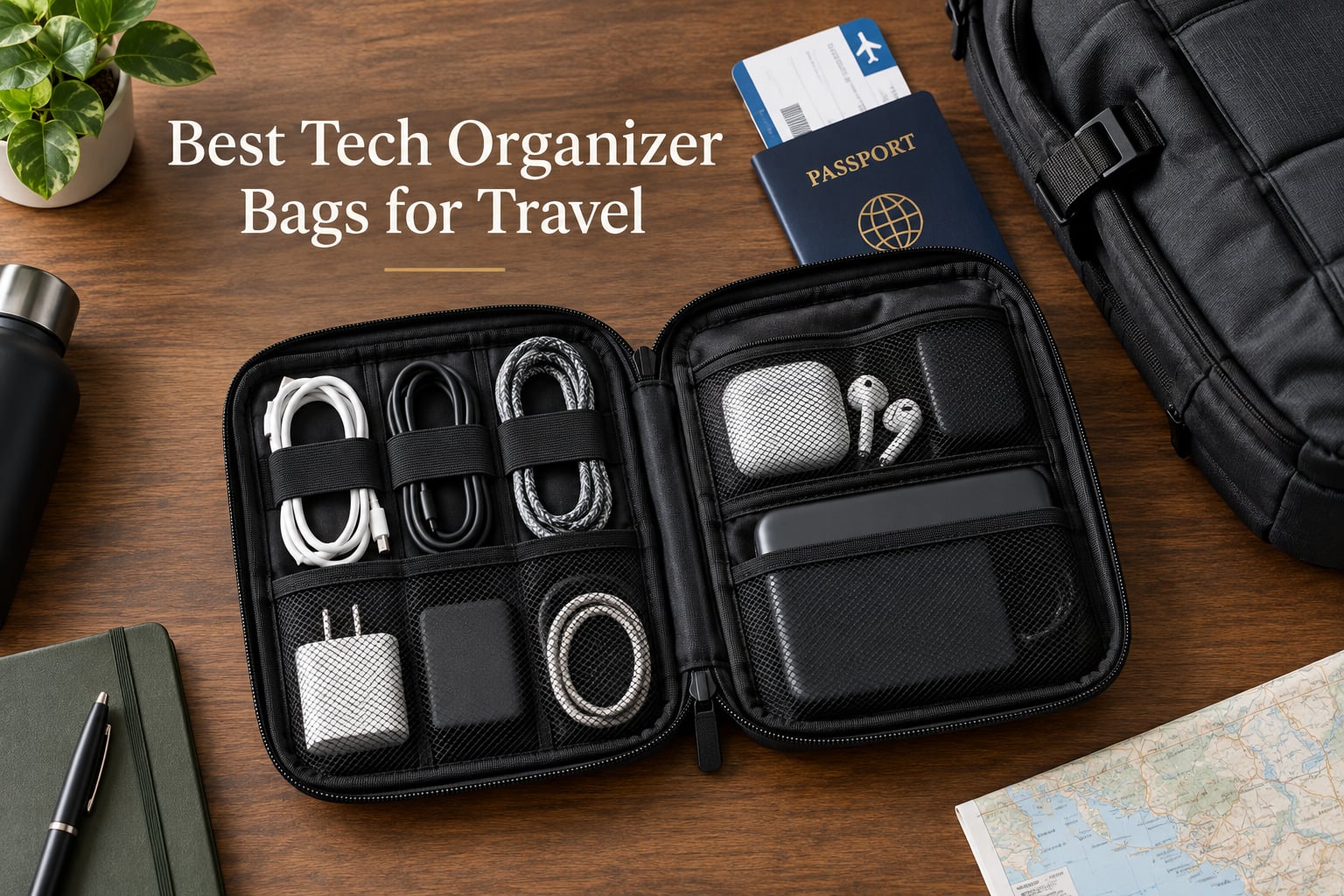 Best Tech Organizer Bags for Travel