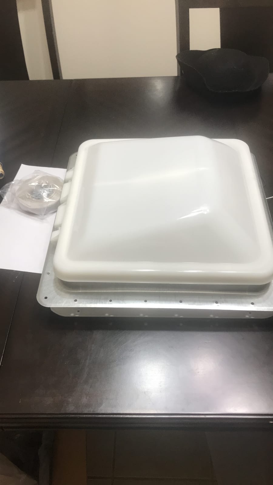 Ventline RV Roof Vent White w/ 12 Volt Fan, Putty & Screws¡ customer photo 2