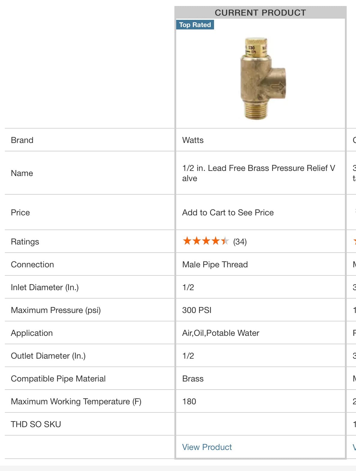 Renator RV Water Pressure Regulator for RV Camper. Brass Lead-free Adjustable Water Pressure Regulator with Gauge for Camper Travel Trailer, Reducer Valve W Filter. M11-0660R. customer photo 1
