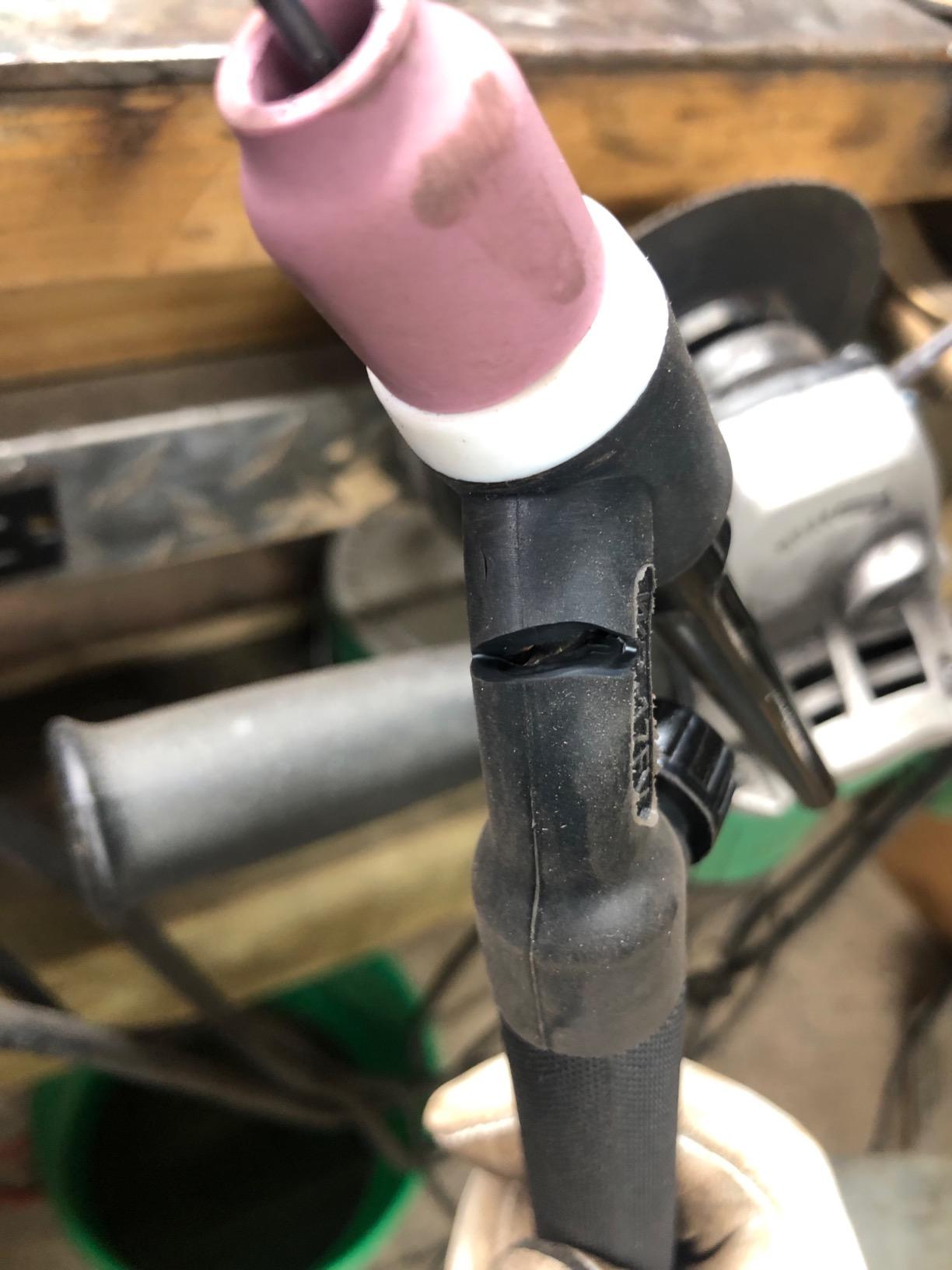 TIG Welding Torch Head Body 17FV Flex/Valve Air-Cool 150A WP-17FV customer photo 1