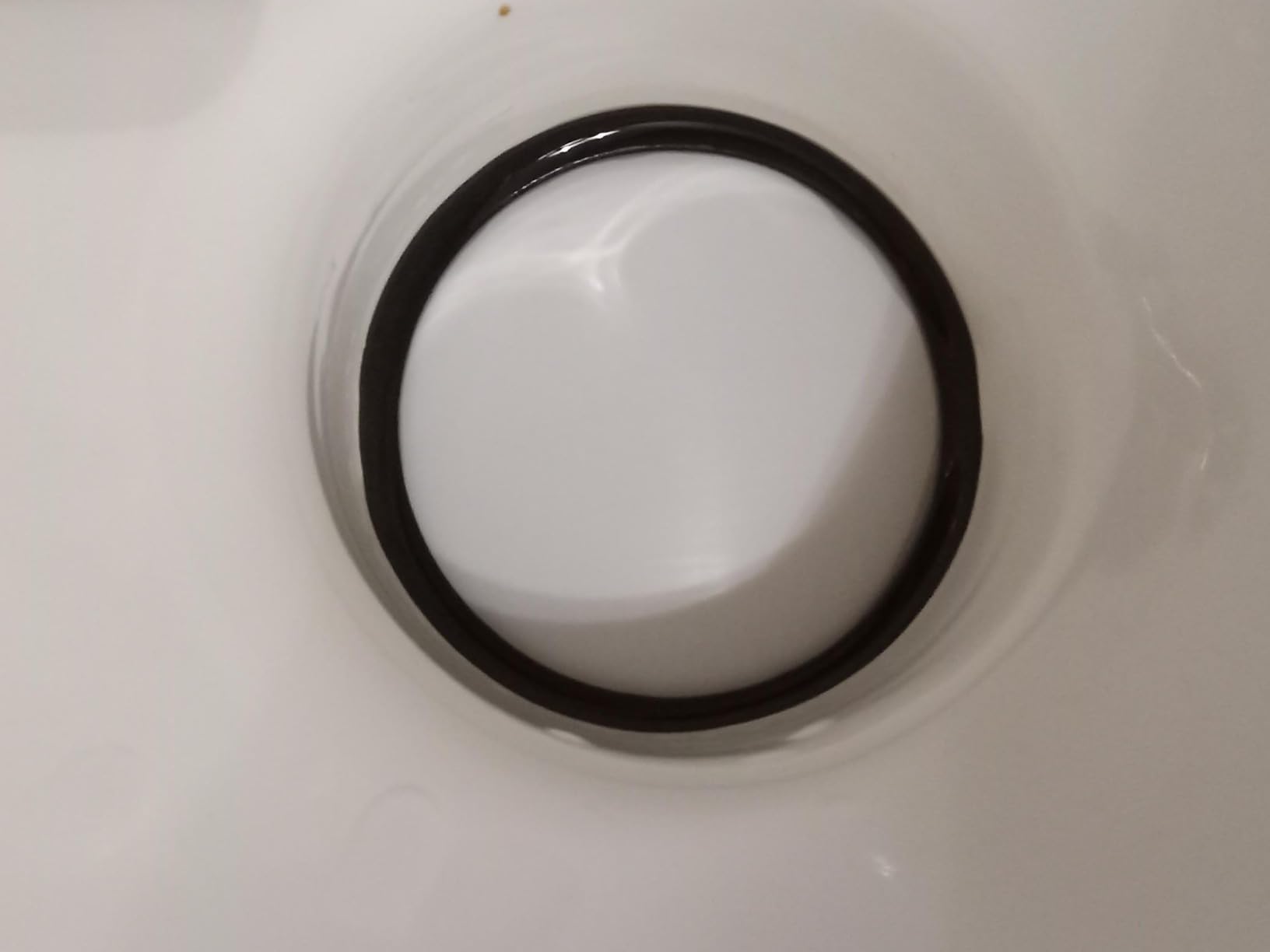 AW RV Toilet Gravity Flush Camper Toilet Elongated 20