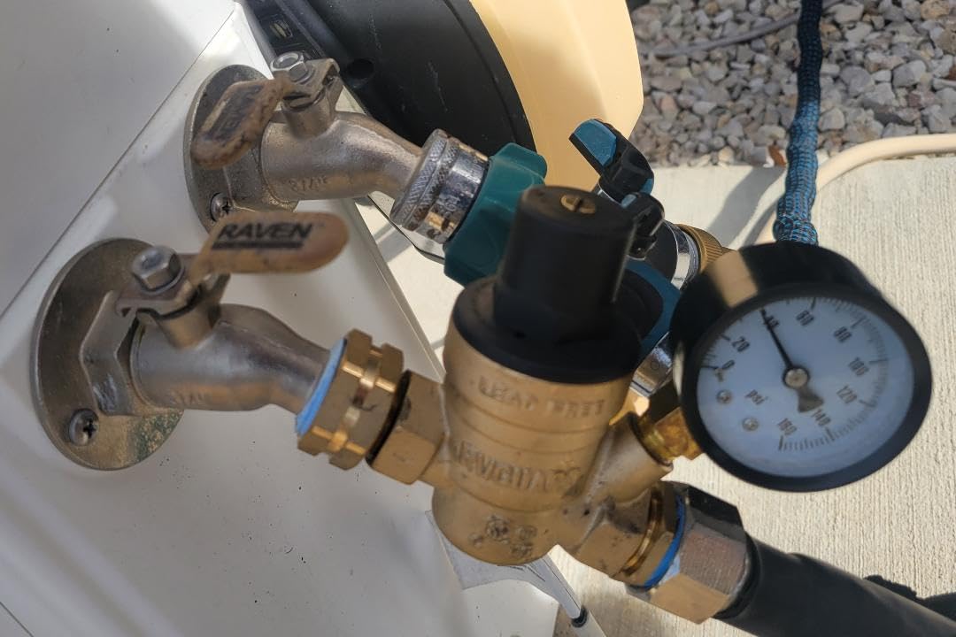 RVGUARD RV Water Pressure Regulator Valve, CSA Approved, Lead-Free Brass customer photo 2