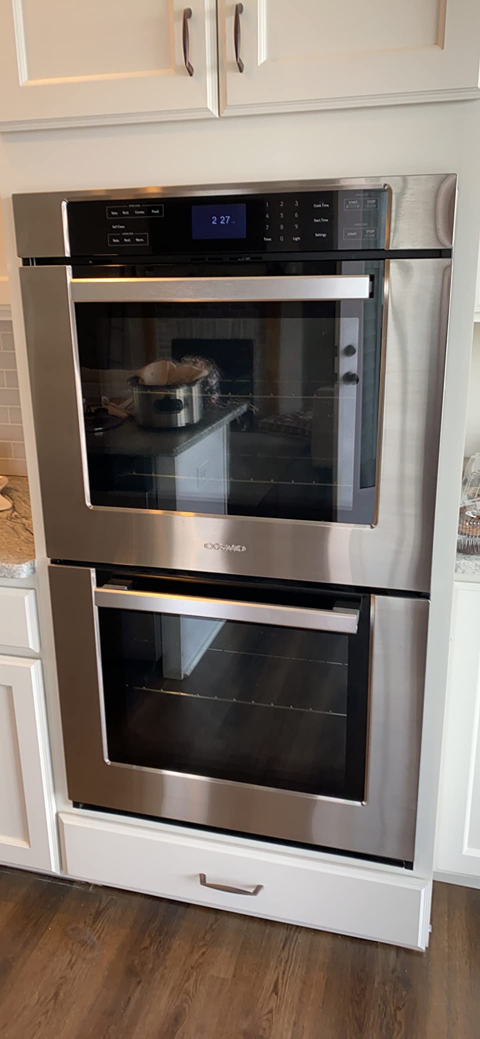 30 in. Haven Coll Double Electric Wall Oven, True Convection, Stainless customer photo 2