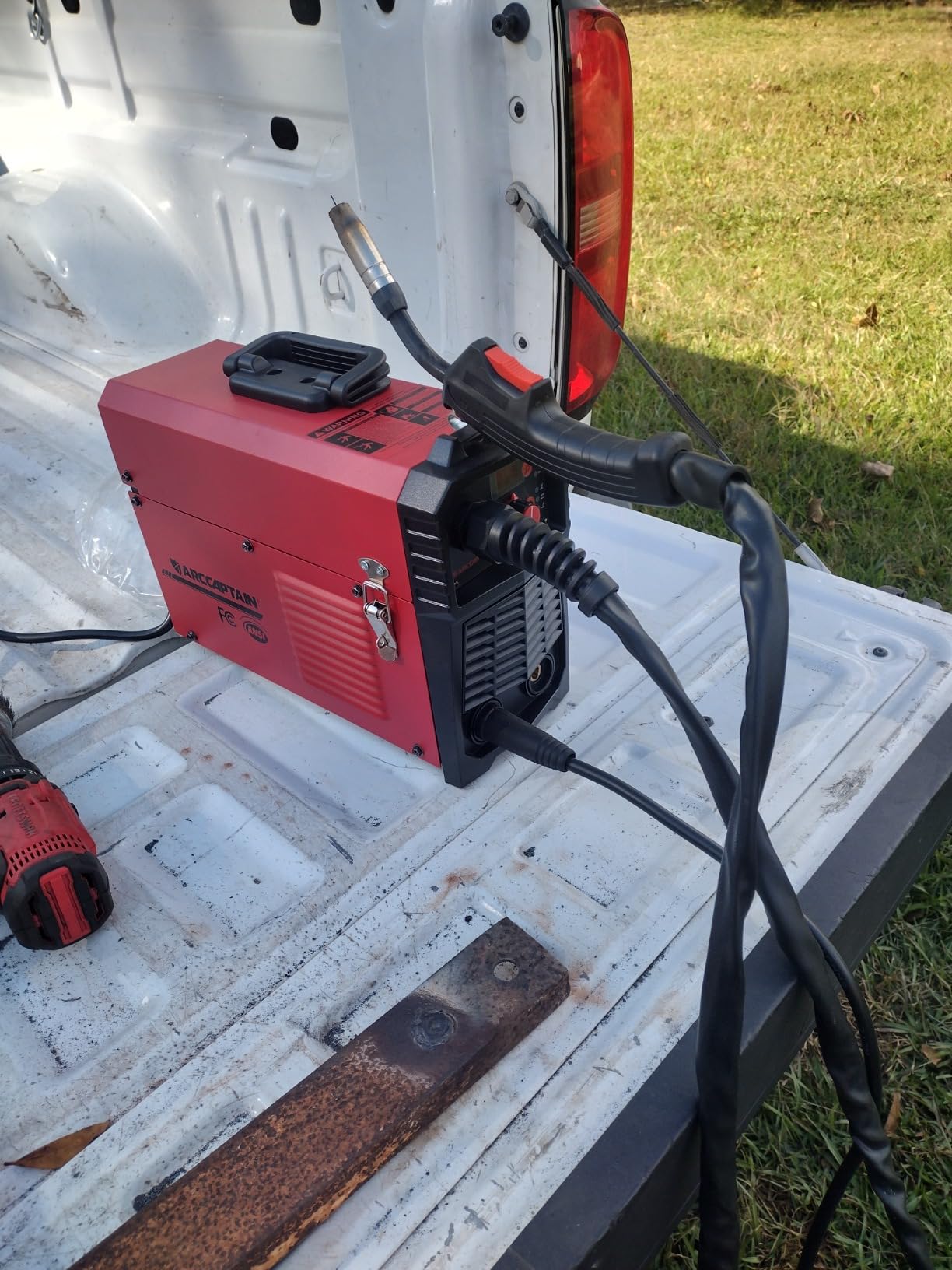 ARCCAPTAIN 130A Flux Core Welder MIG Welder 110V Gasless MIG Stick Lift TIG customer photo 1