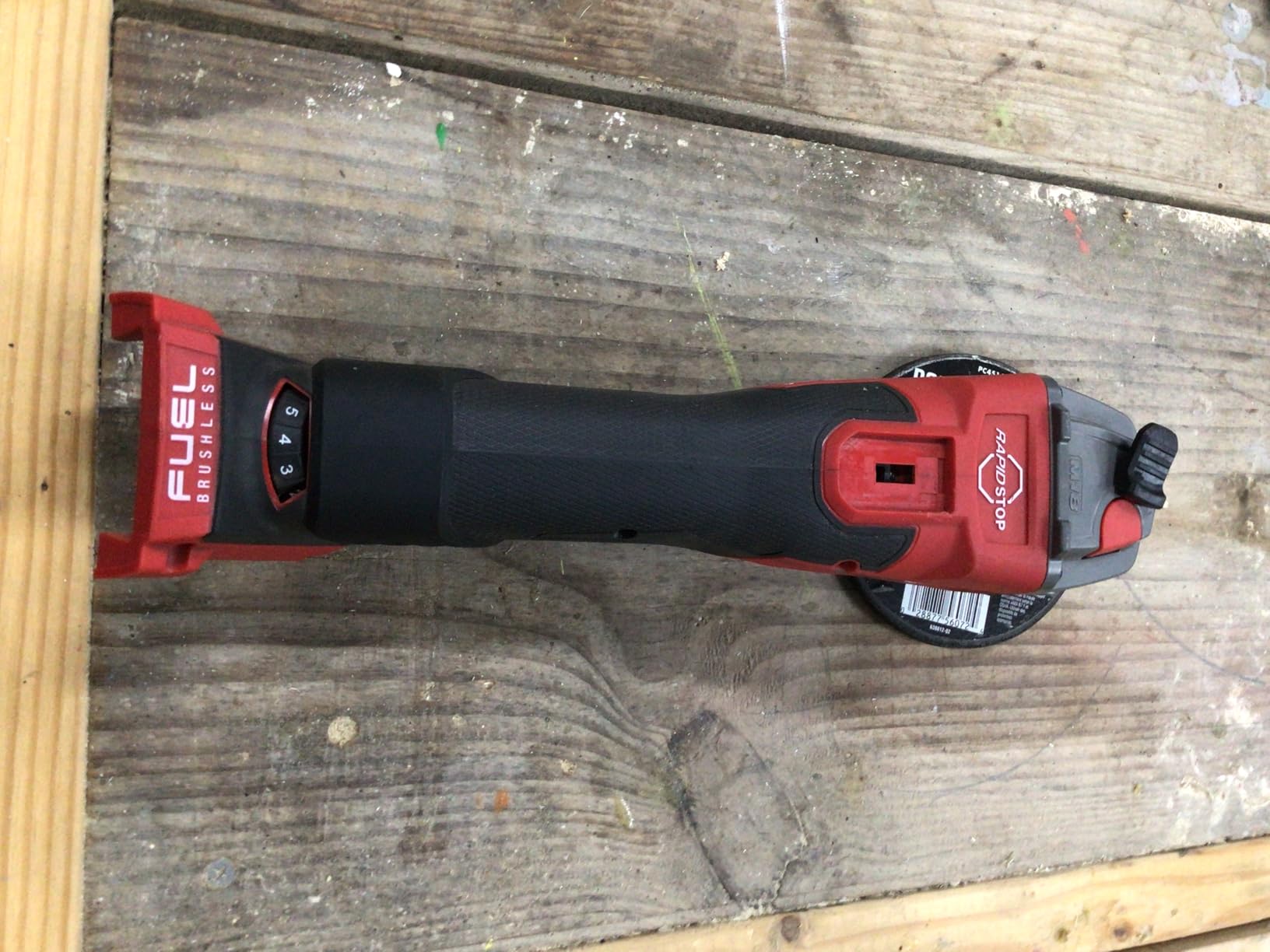 Milwaukee Electric - M18 Fuel. 4-1/2 / 5 Variable Speed Braking Grind customer photo 1