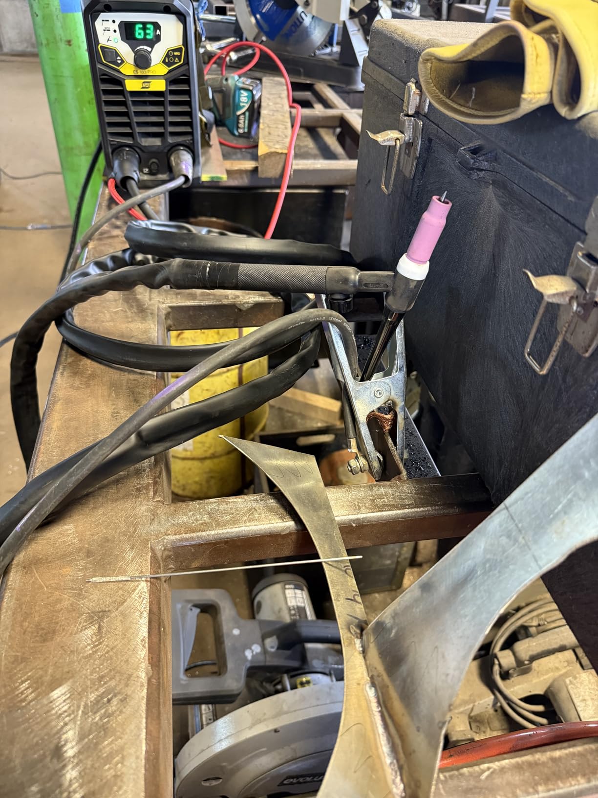 ARCCAPTAIN TIG Welding Gun, WP-17V Argon TIG Torch with 13 FT Red Air Hose customer photo 1
