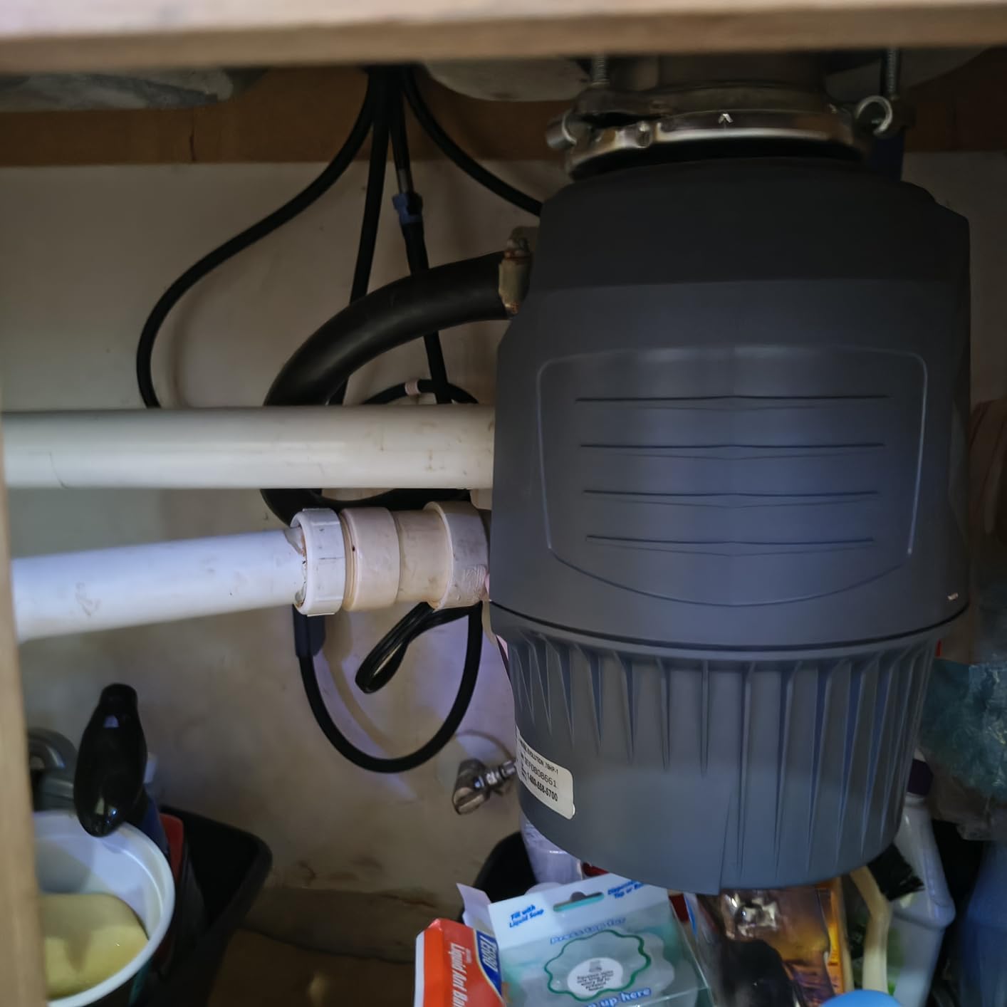InSinkErator EVOLUTION 0.75HP 3/4 HP, Advanced Series EZ Connect Continuous Feed Food Waste Garbage Disposal, Gray customer photo 1