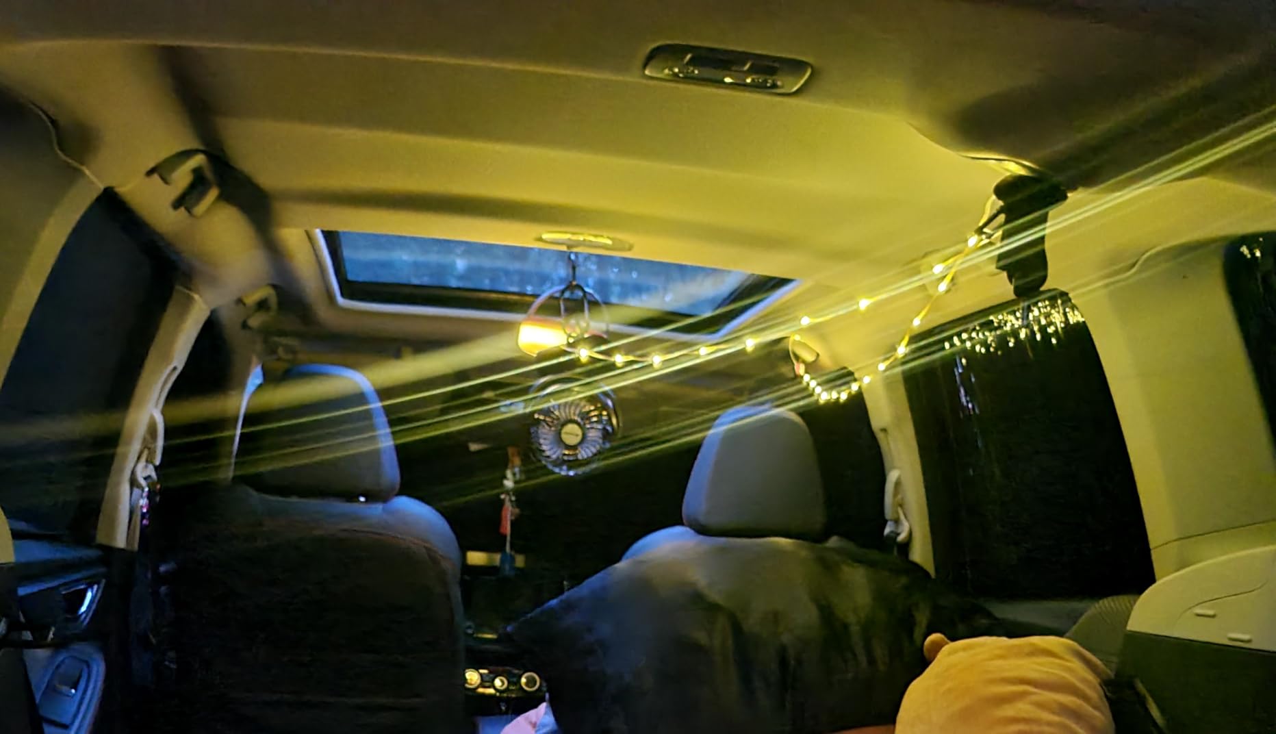Solar Camping String Lights, 4 in 1 Remote 39.4 FT Christmas Fairy Lights customer photo 2