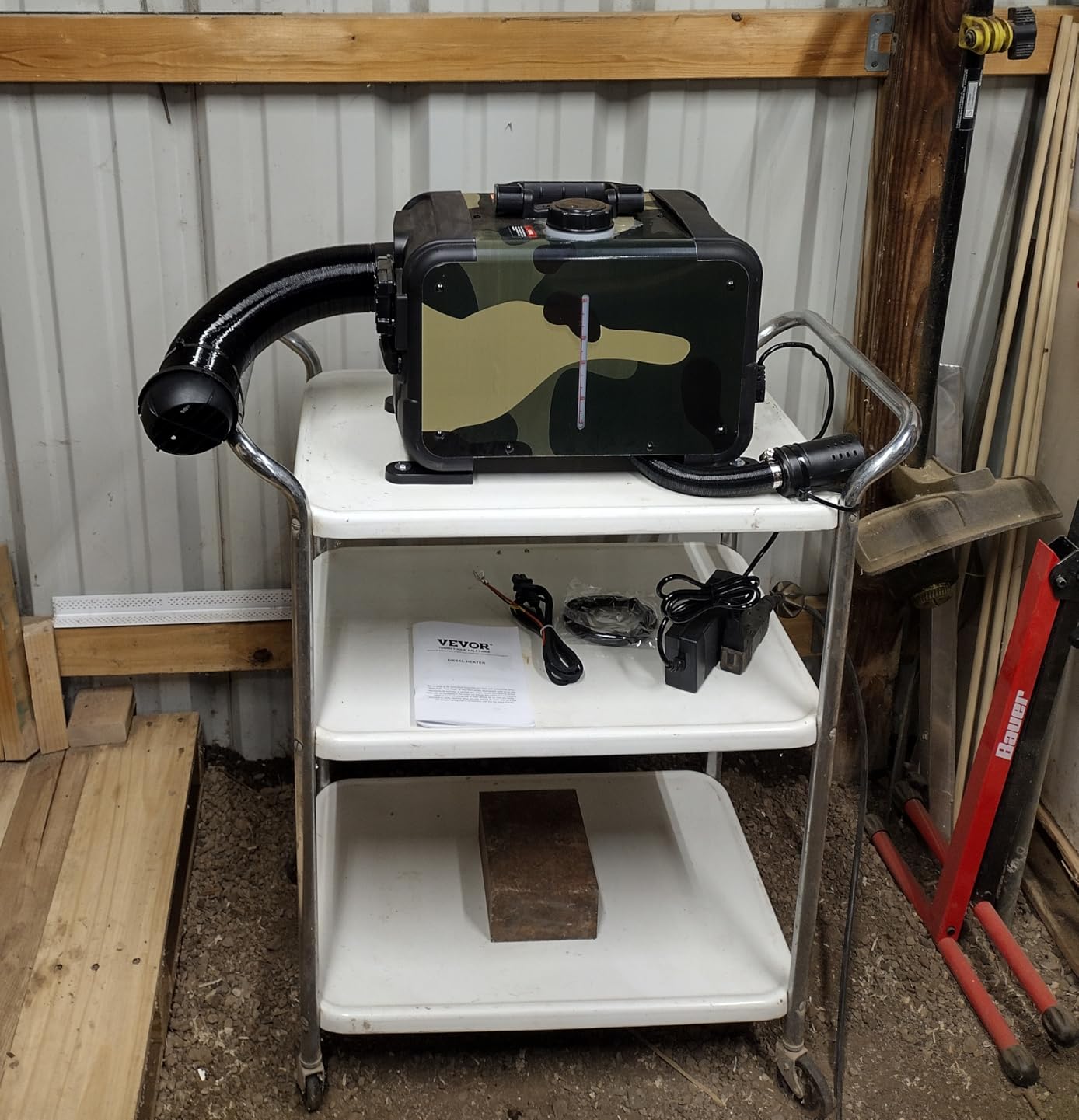 VEVOR 8KW Diesel Heater, DC 12V/24V, Bluetooth APP Control, CO Alarm customer photo 2