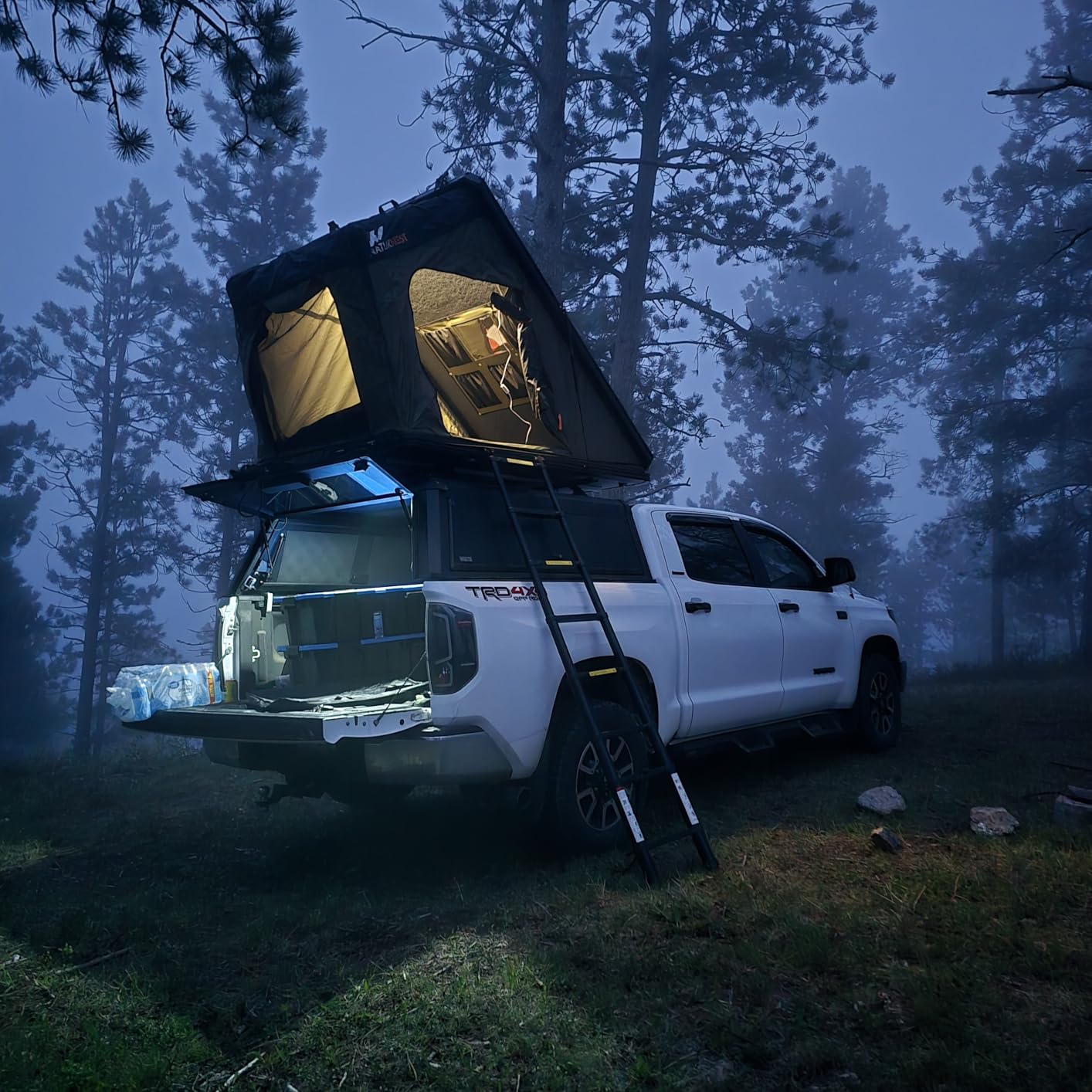 Naturnest Hard Shell Pop Up Rooftop Tent for 2-Person with 20% Extra Room customer photo 1
