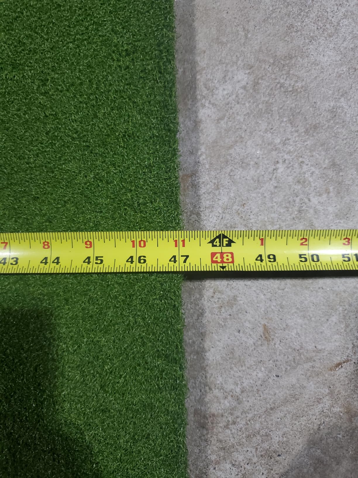 Golf Mat 31mm, 5x4ft/5x5ft Premium Golf Hitting Mat Outdoor Indoor customer photo 1
