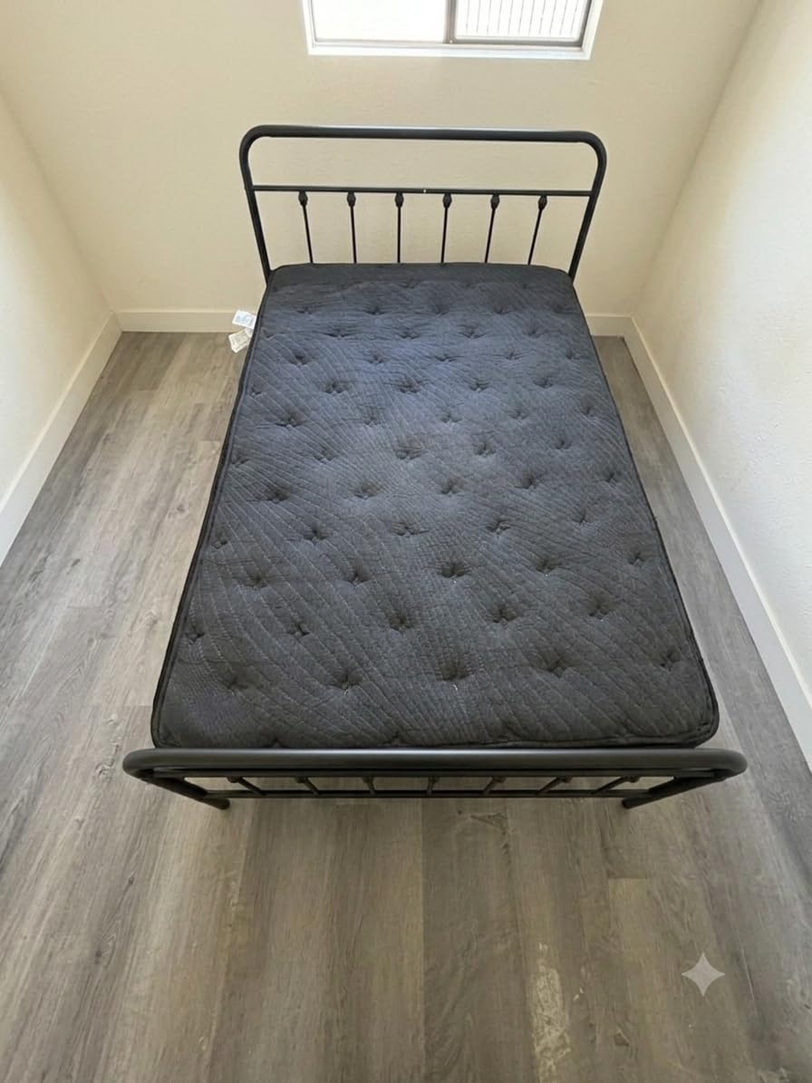 Short Queen Mattress,12 Inch Cooling Gel Memory Foam - Medium Firm Hybrid RV Mattress in a Box,Fiberglass-Free, Soft Knit Cooling Cover, Motion Isolation, CertiPUR-US Certified customer photo 1