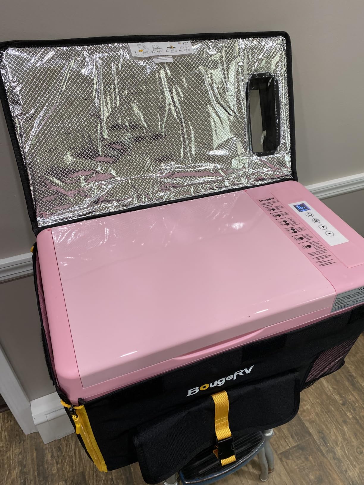 BougeRV 23 Quart Insulated Protective Cover for BougeRV CR22 Refrigerator customer photo 1