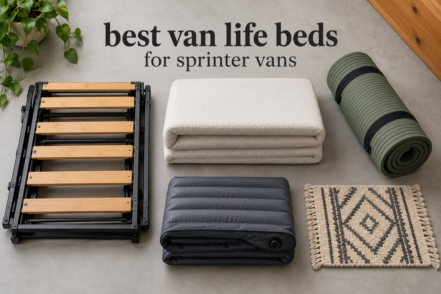 best van life beds for sprinter vans