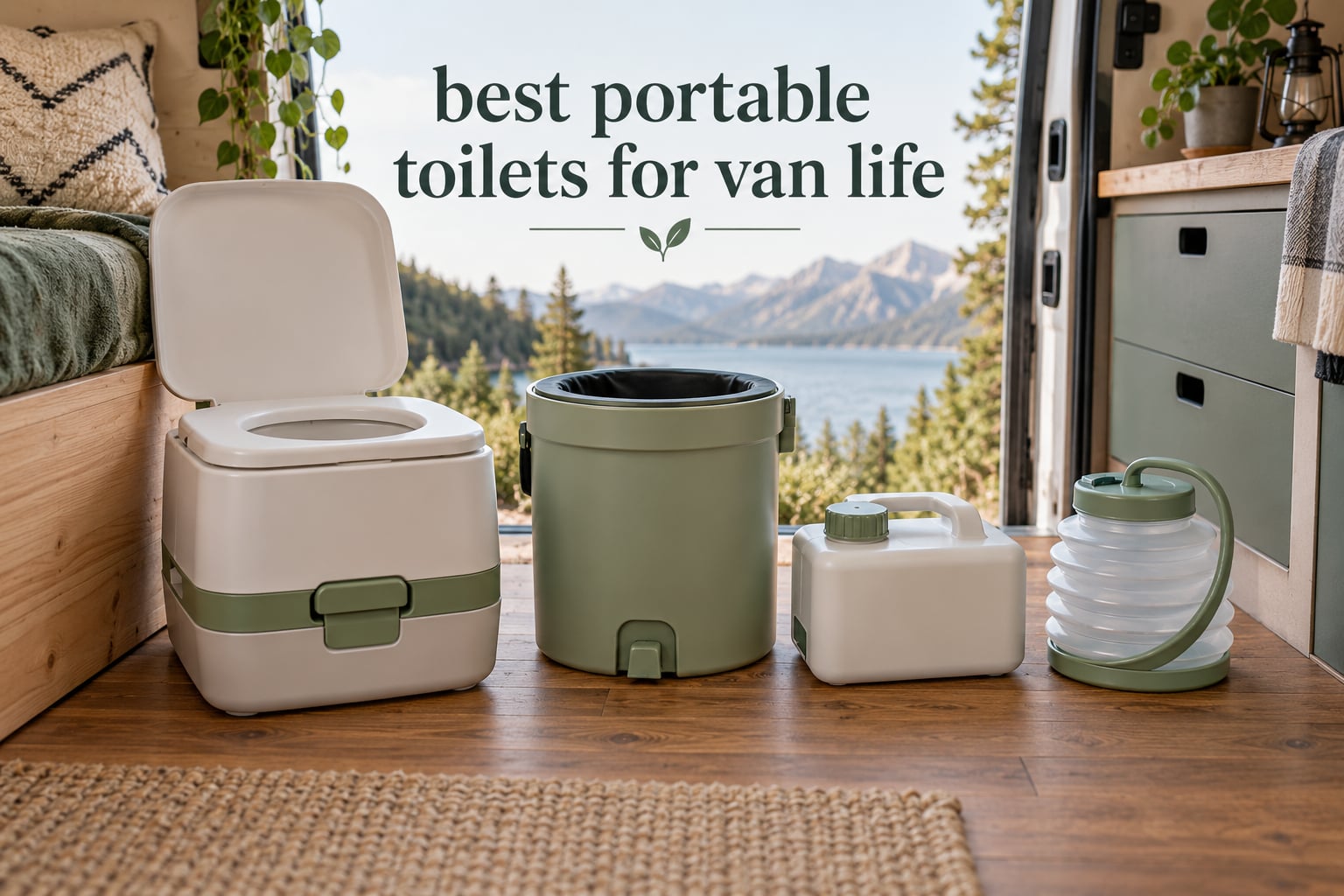 best portable toilets for van life