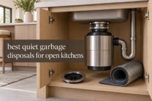 best quiet garbage disposals for open kitchens