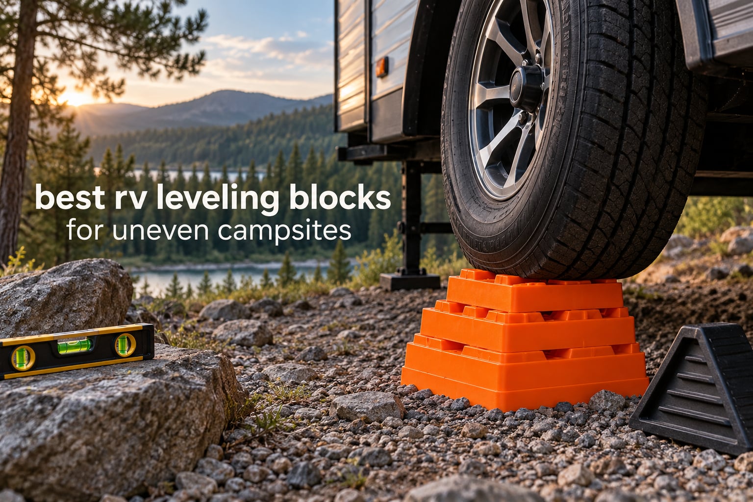 best rv leveling blocks for uneven campsites