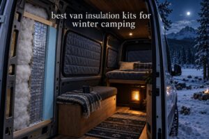 best van insulation kits for winter camping