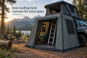 best rooftop tent annexes for extra space