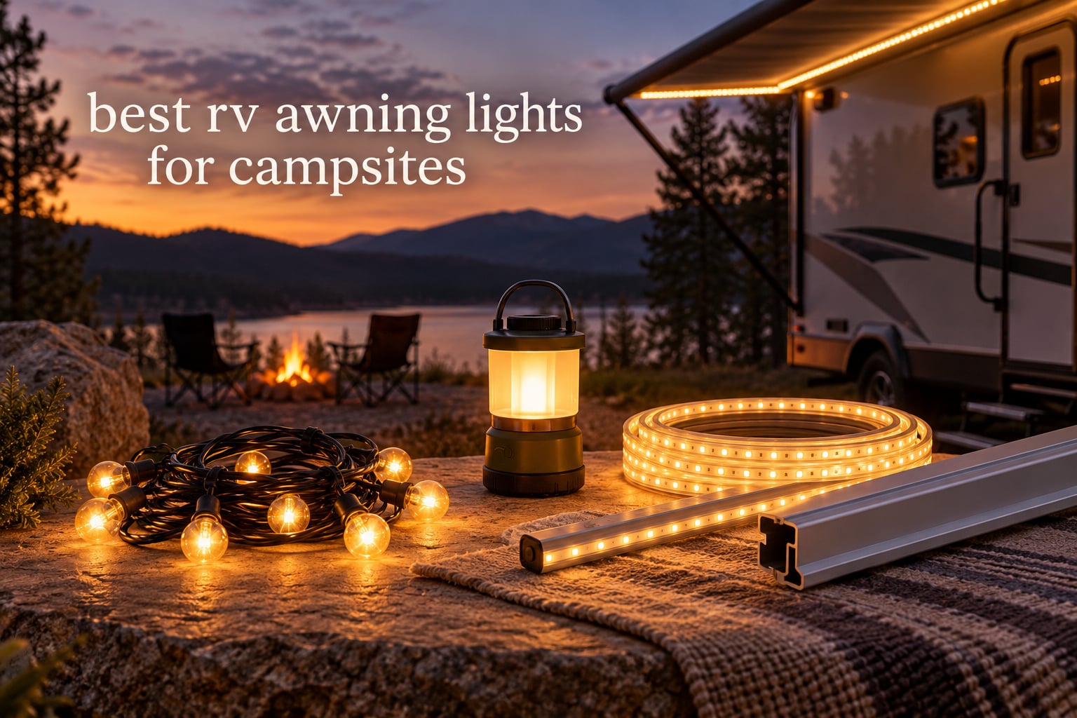 best rv awning lights for campsites