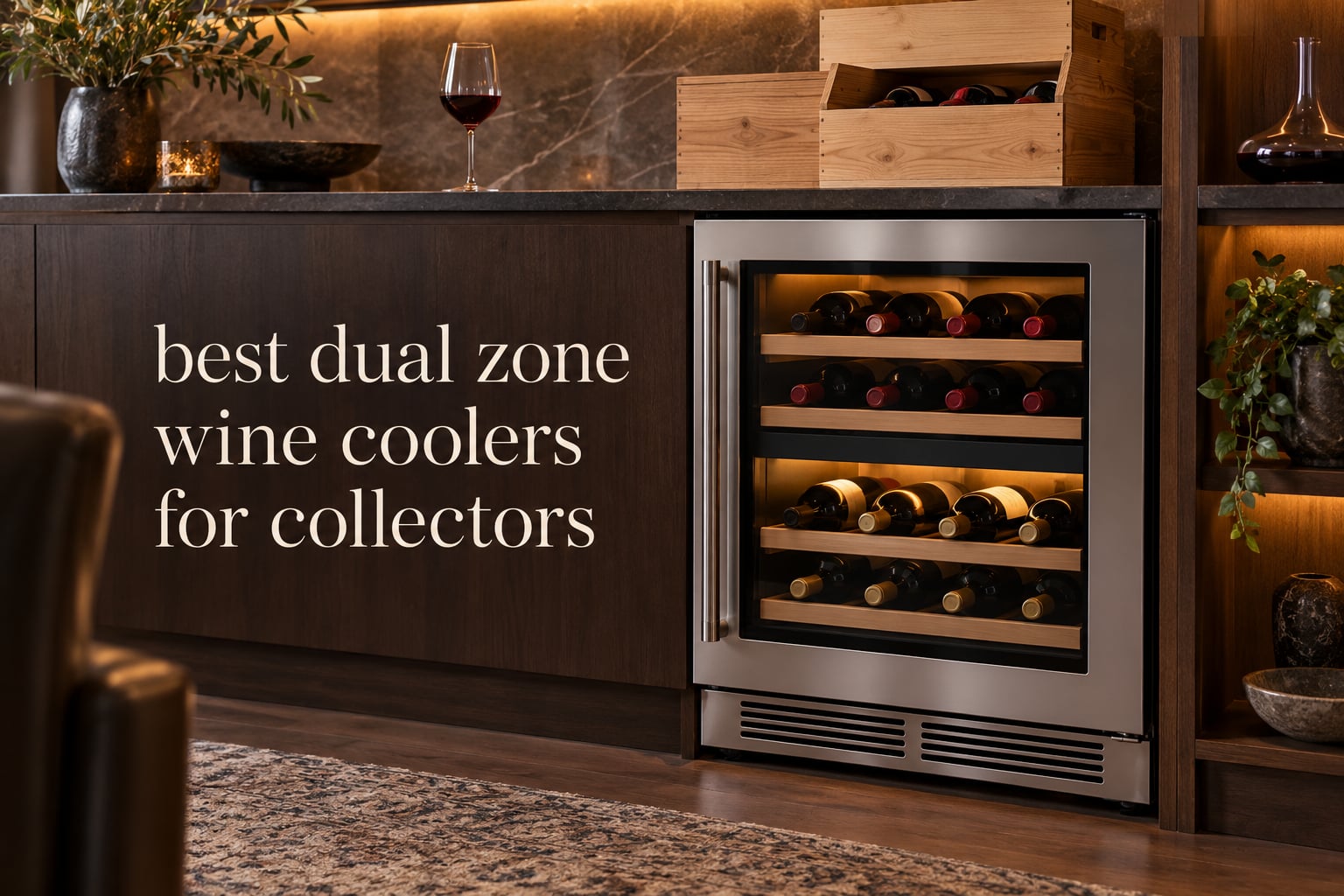 best dual zone wine coolers for collectors