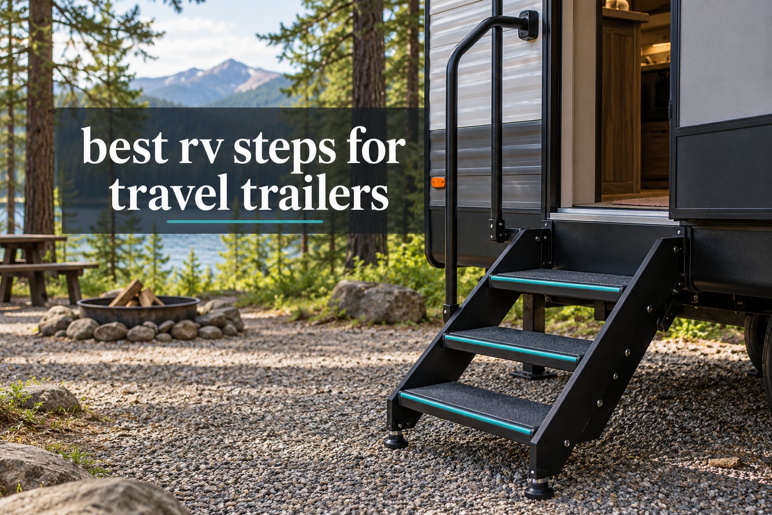 best rv steps for travel trailers