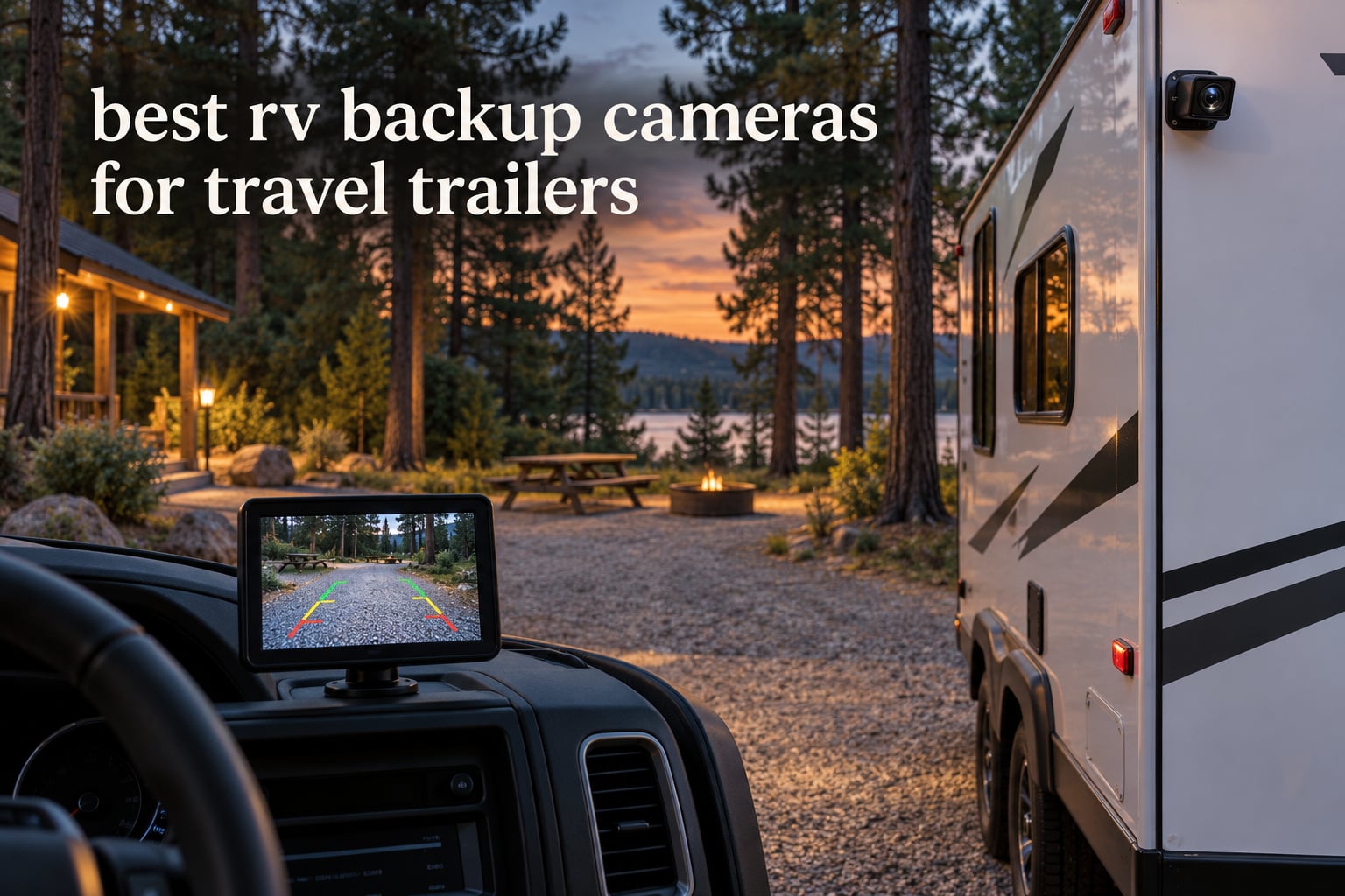 best rv backup cameras for travel trailers