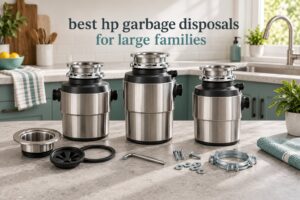 best 1 hp garbage disposals for large families