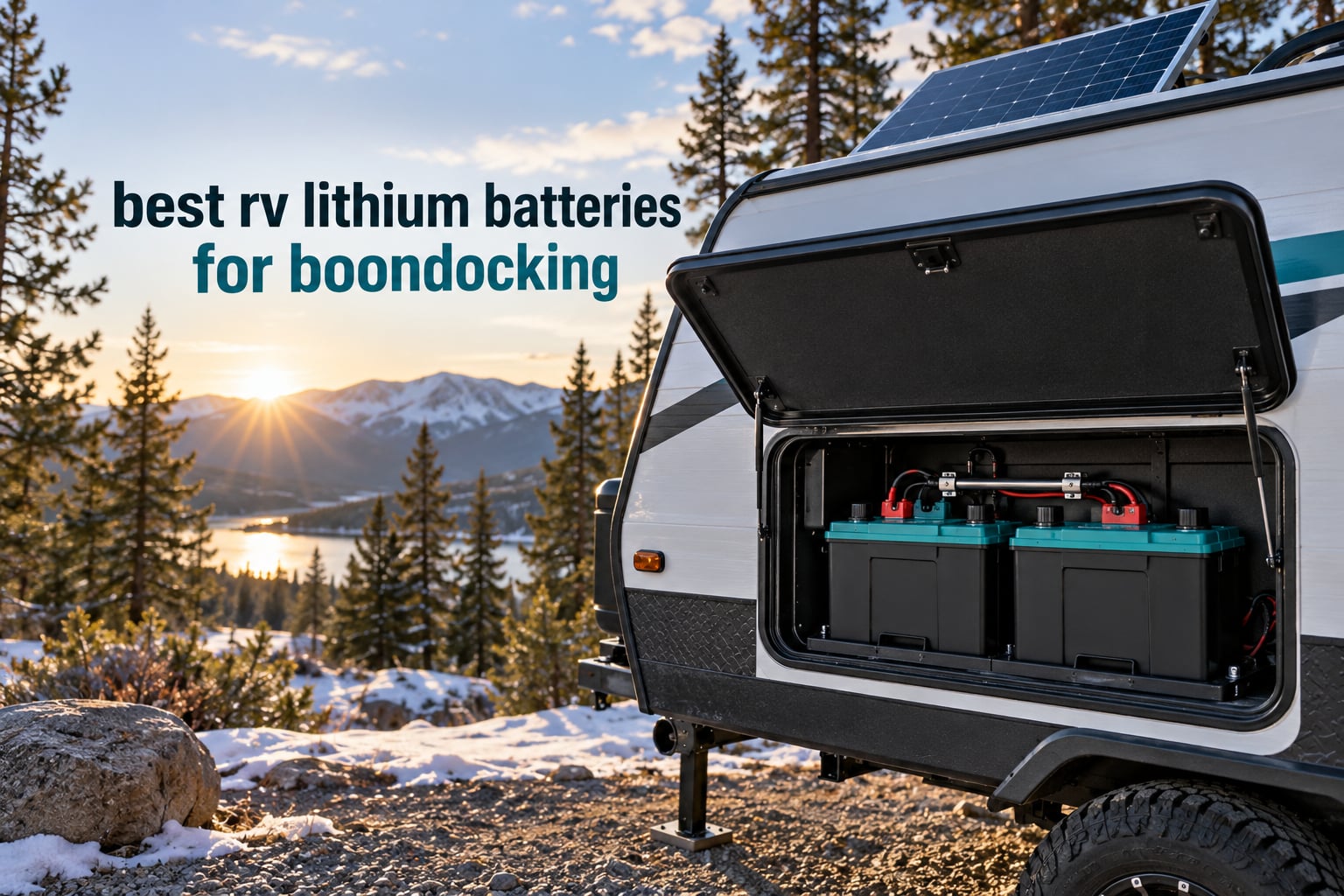 best rv lithium batteries for boondocking